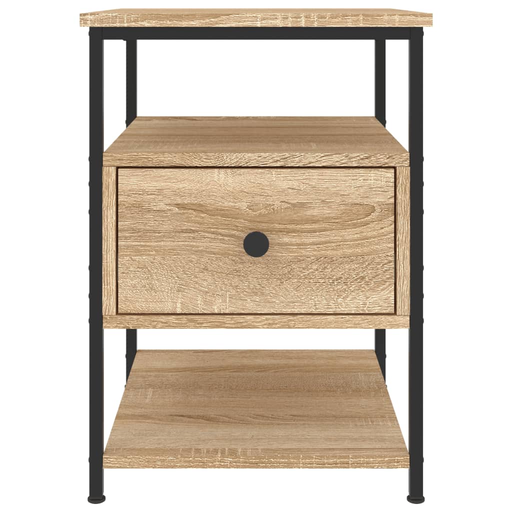 Tables de chevet 2 pcs chêne sonoma 40x42x56 cm bois ingénierie - XIOS