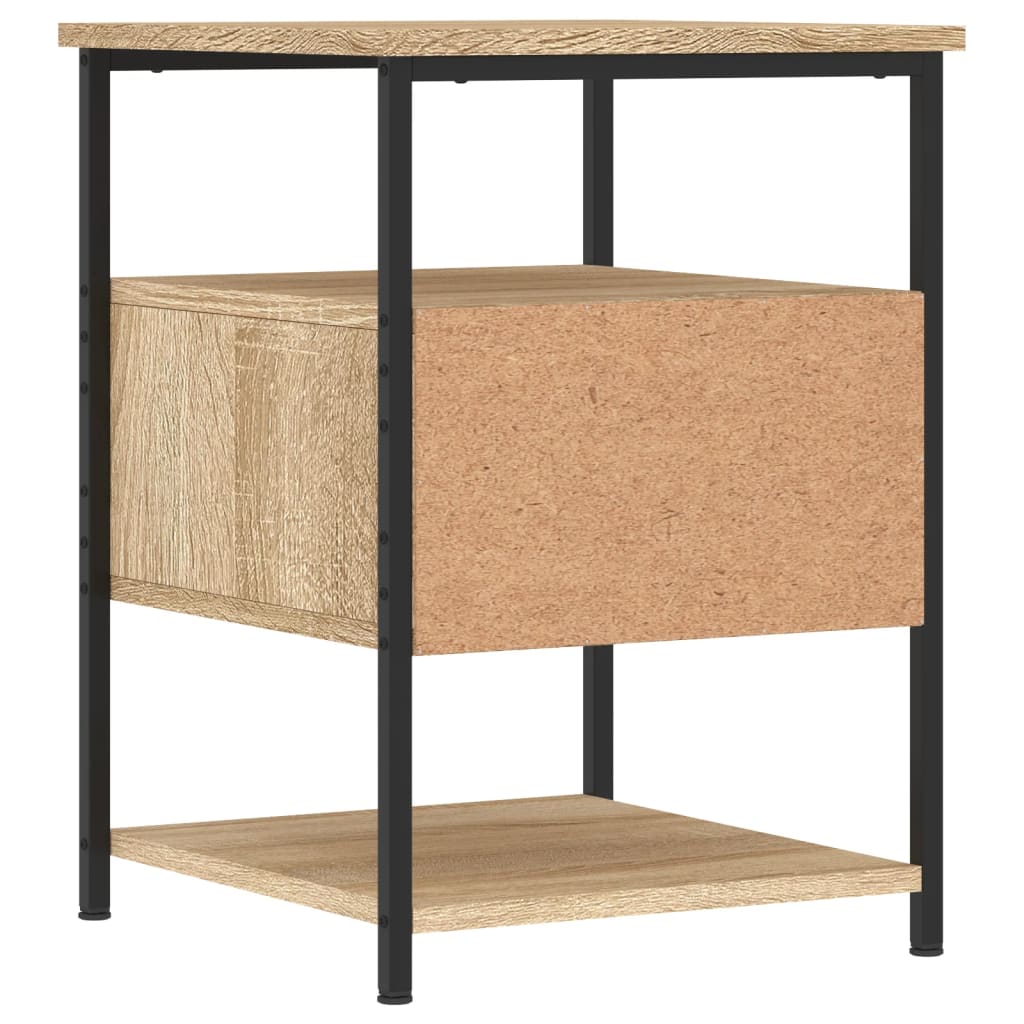 Tables de chevet 2 pcs chêne sonoma 40x42x56 cm bois ingénierie - XIOS