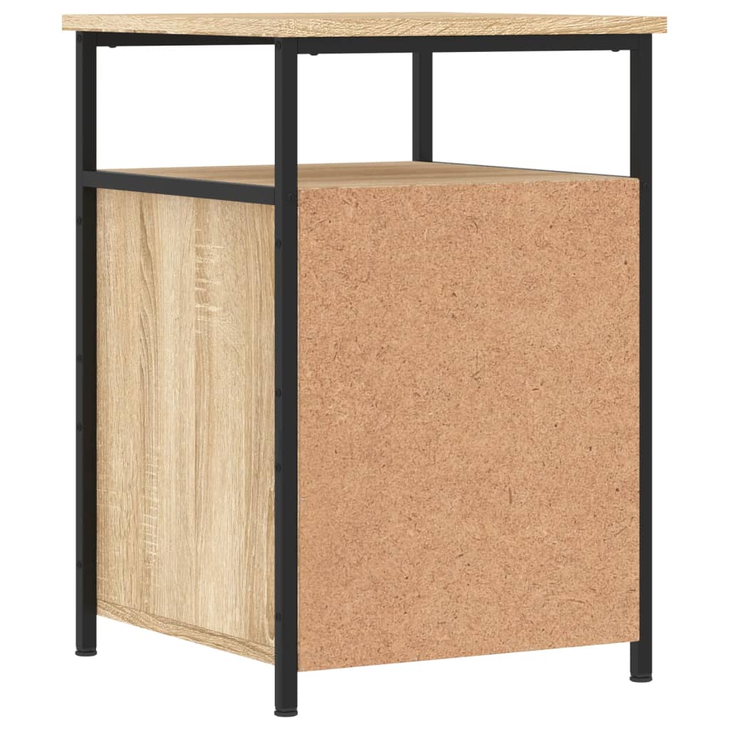 Table de chevet chêne sonoma 40x42x60 cm bois d'ingénierie - XIOS