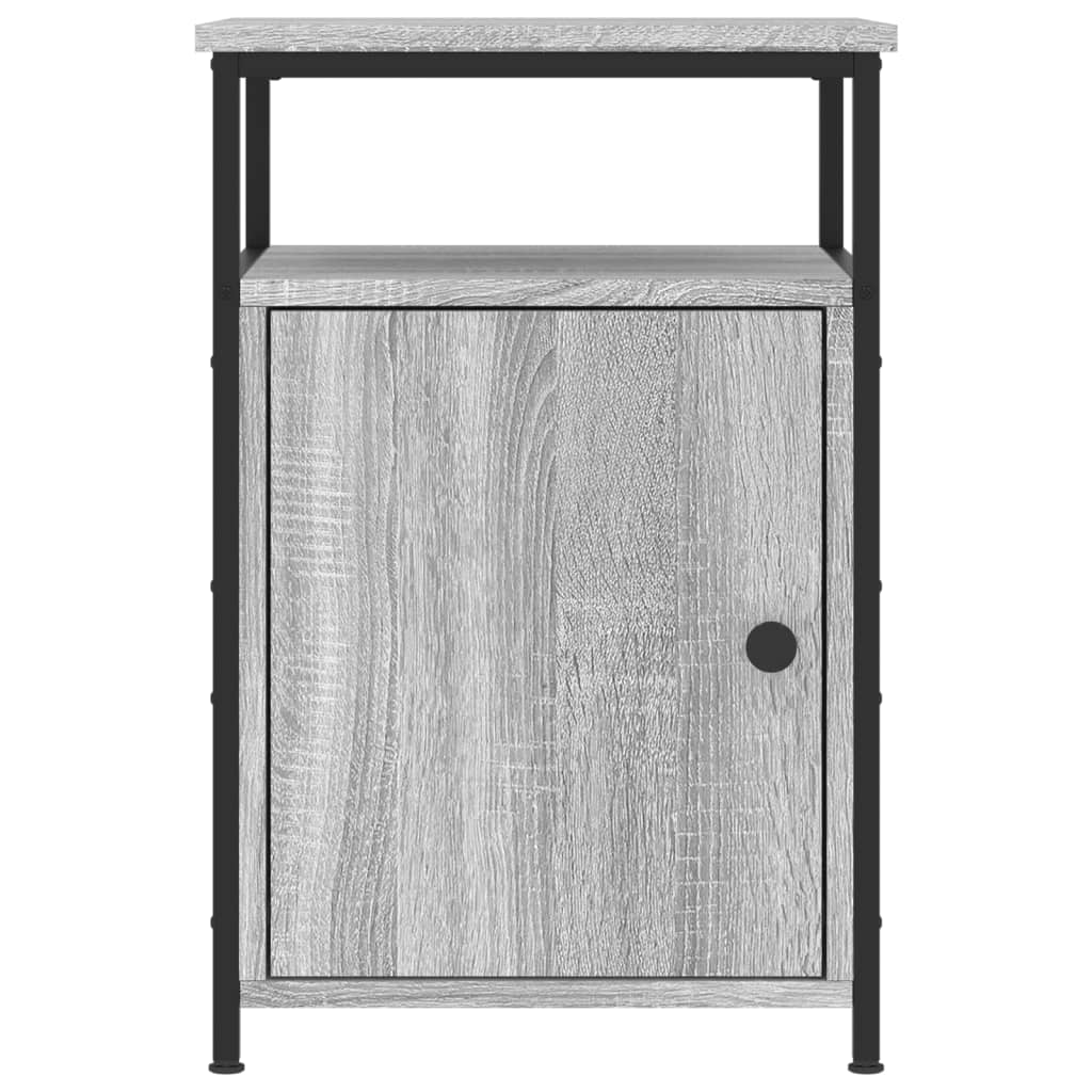 Tables de chevet 2 pcs sonoma gris 40x42x60cm bois d'ingénierie - XIOS