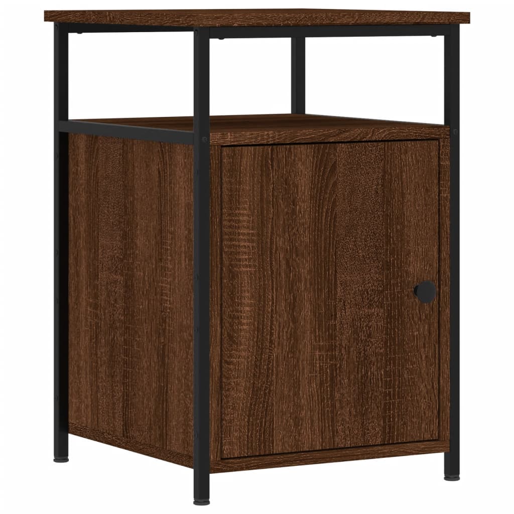Tables de chevet 2pcs Chêne marron 40x42x60cm Bois d'ingénierie - XIOS