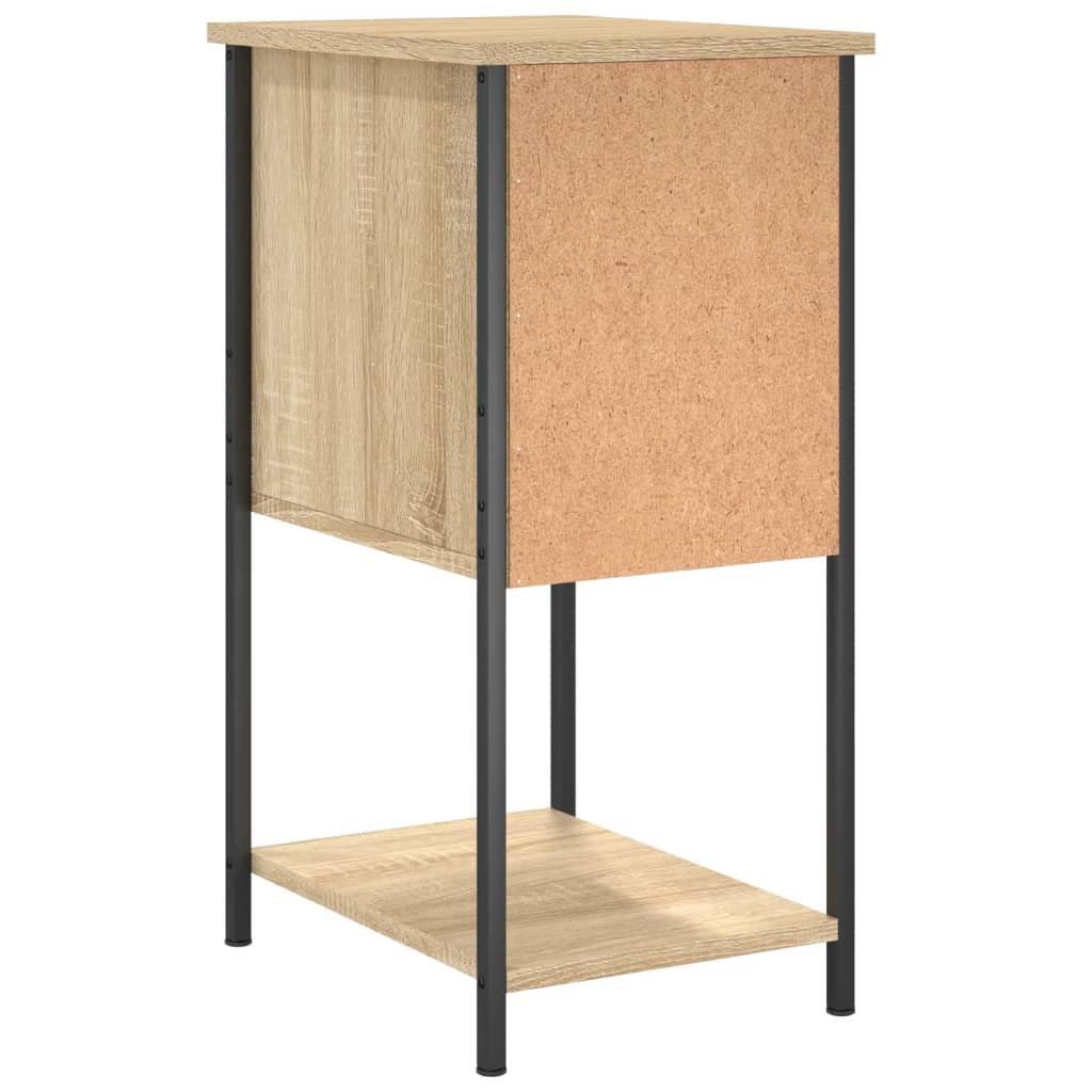 Table de chevet chêne sonoma 32x42x70 cm bois d'ingénierie - XIOS