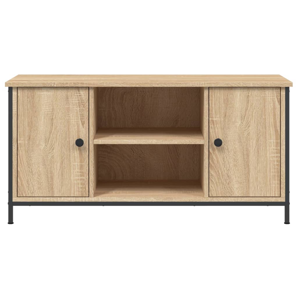 Meuble TV Chêne sonoma 100x40x50 cm Bois d'ingénierie - XIOS