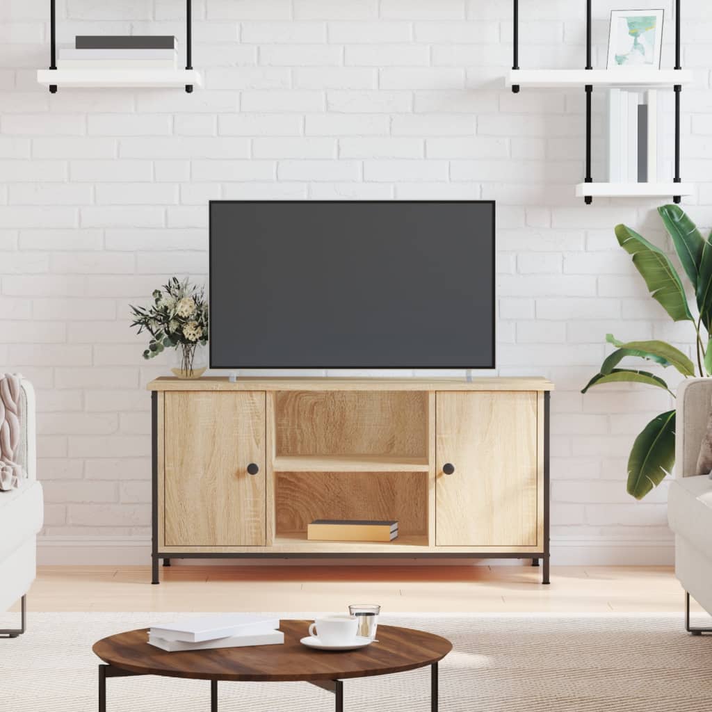 Meuble TV Chêne sonoma 100x40x50 cm Bois d'ingénierie - XIOS