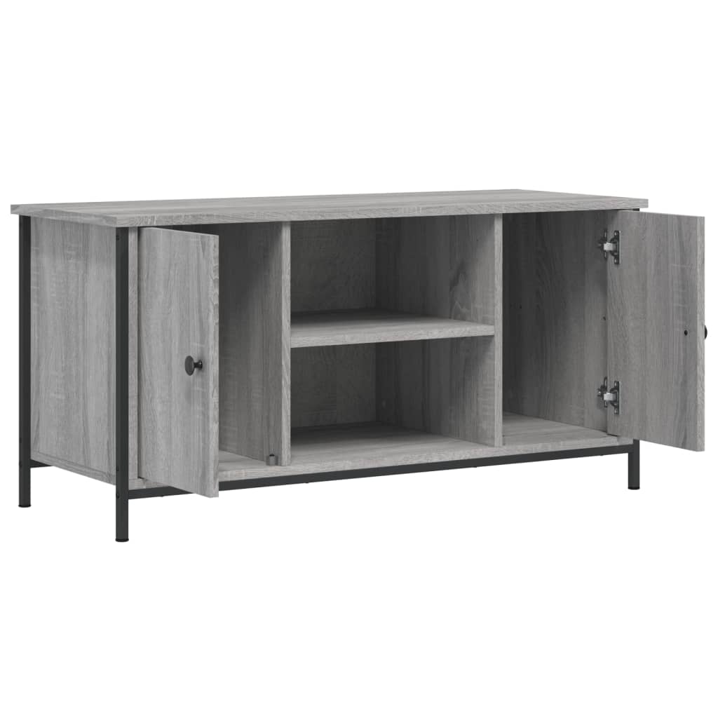 Meuble TV Sonoma gris 100x40x50 cm Bois d'ingénierie - XIOS