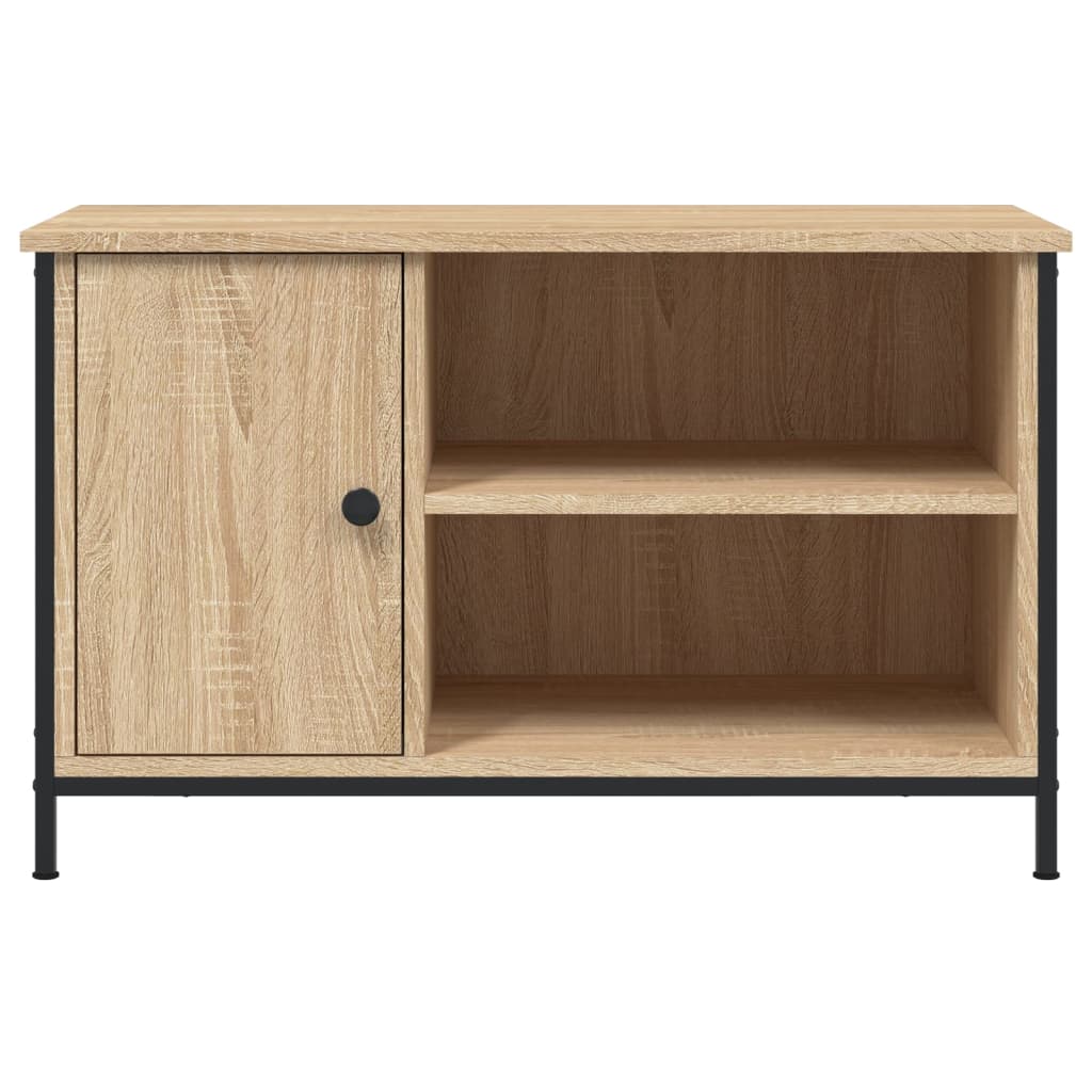 Meuble TV Chêne sonoma 80x40x50 cm Bois d'ingénierie - XIOS