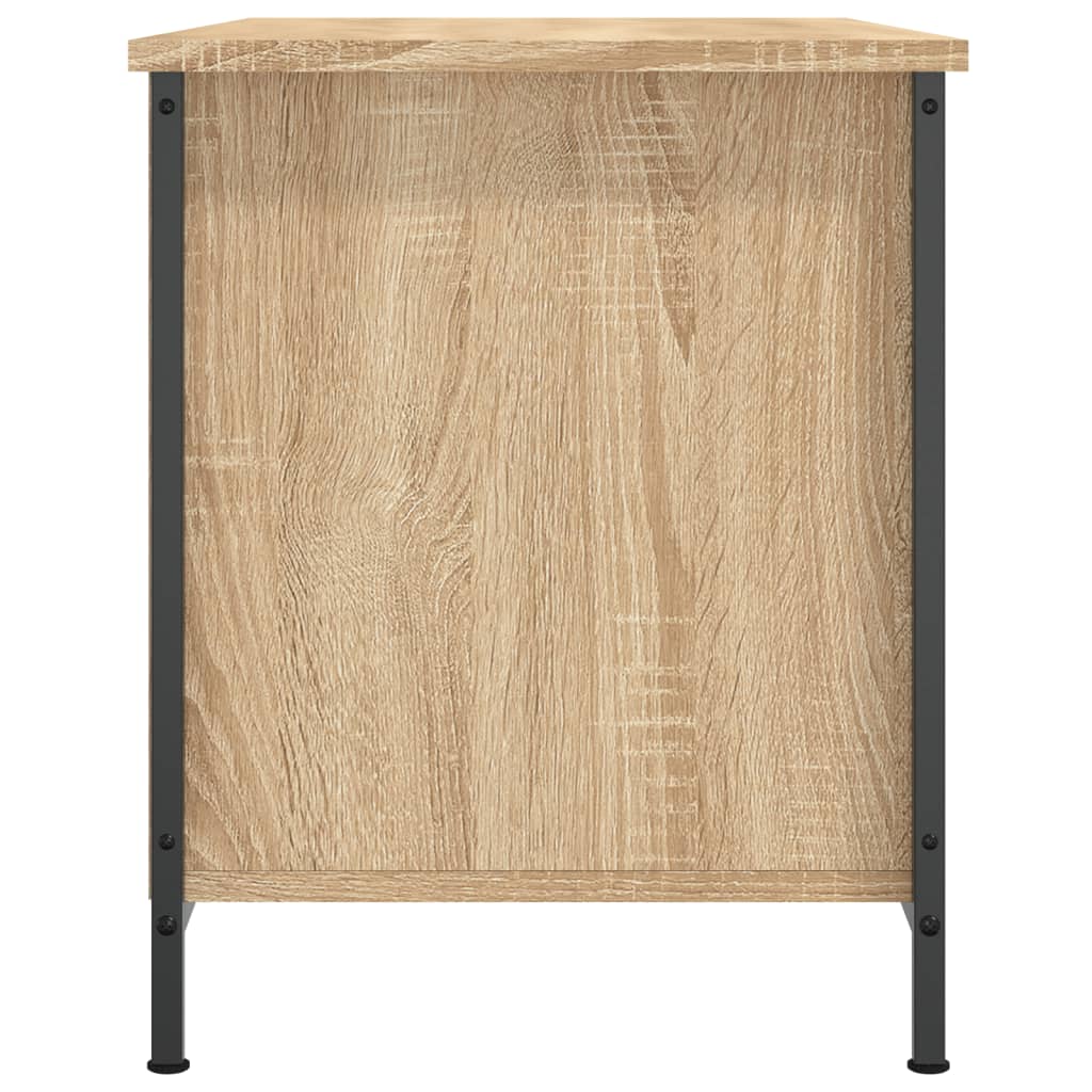 Meuble TV Chêne sonoma 80x40x50 cm Bois d'ingénierie - XIOS