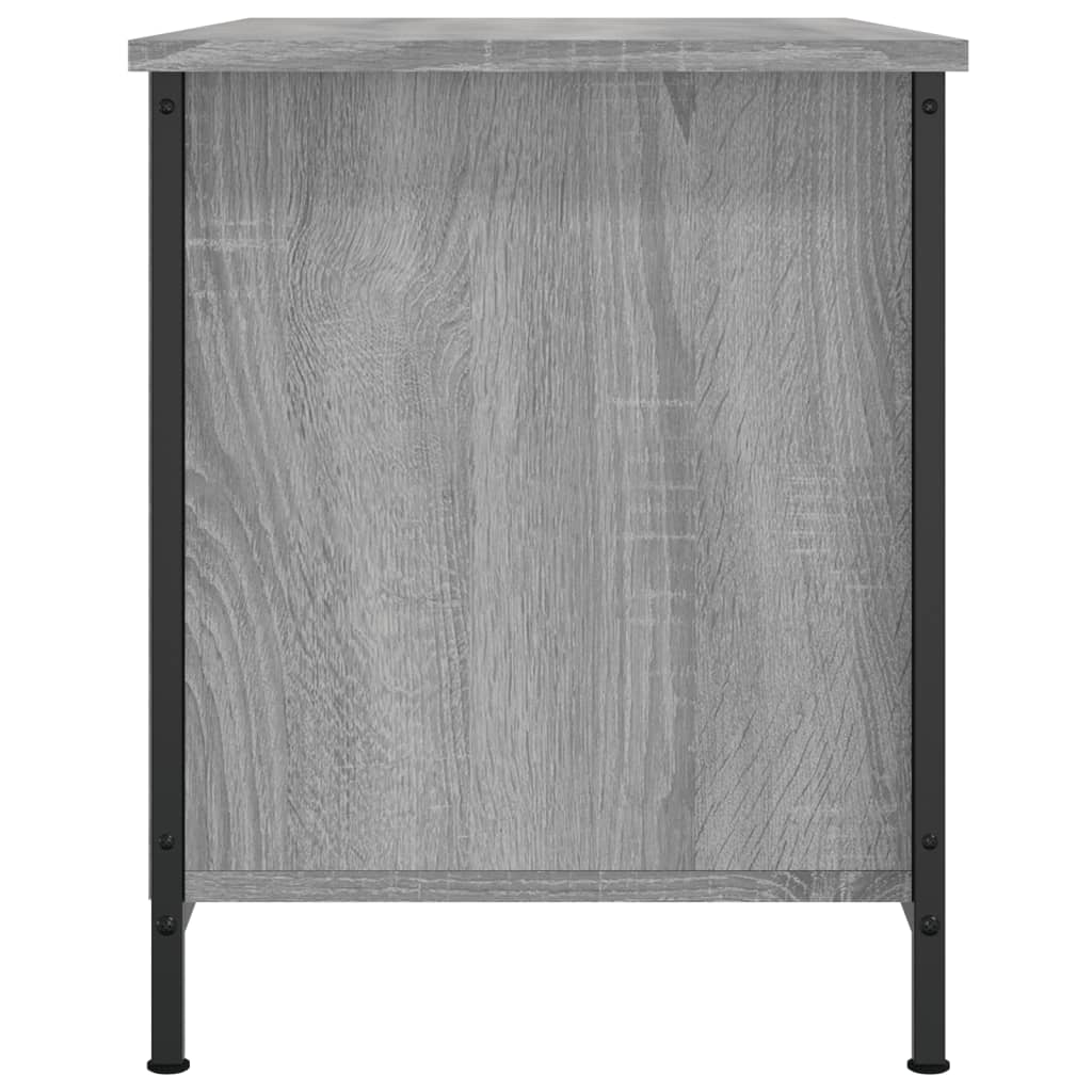 Meuble TV Sonoma gris 80x40x50 cm Bois d'ingénierie - XIOS