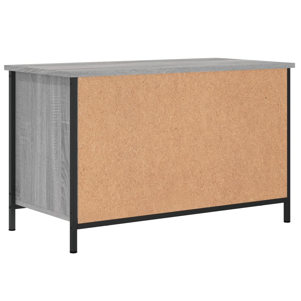 Meuble TV Sonoma gris 80x40x50 cm Bois d'ingénierie - XIOS