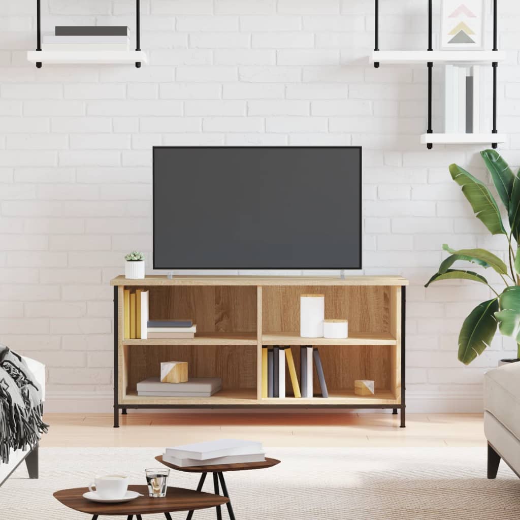 Meuble TV Chêne sonoma 100x40x50 cm Bois d'ingénierie - XIOS