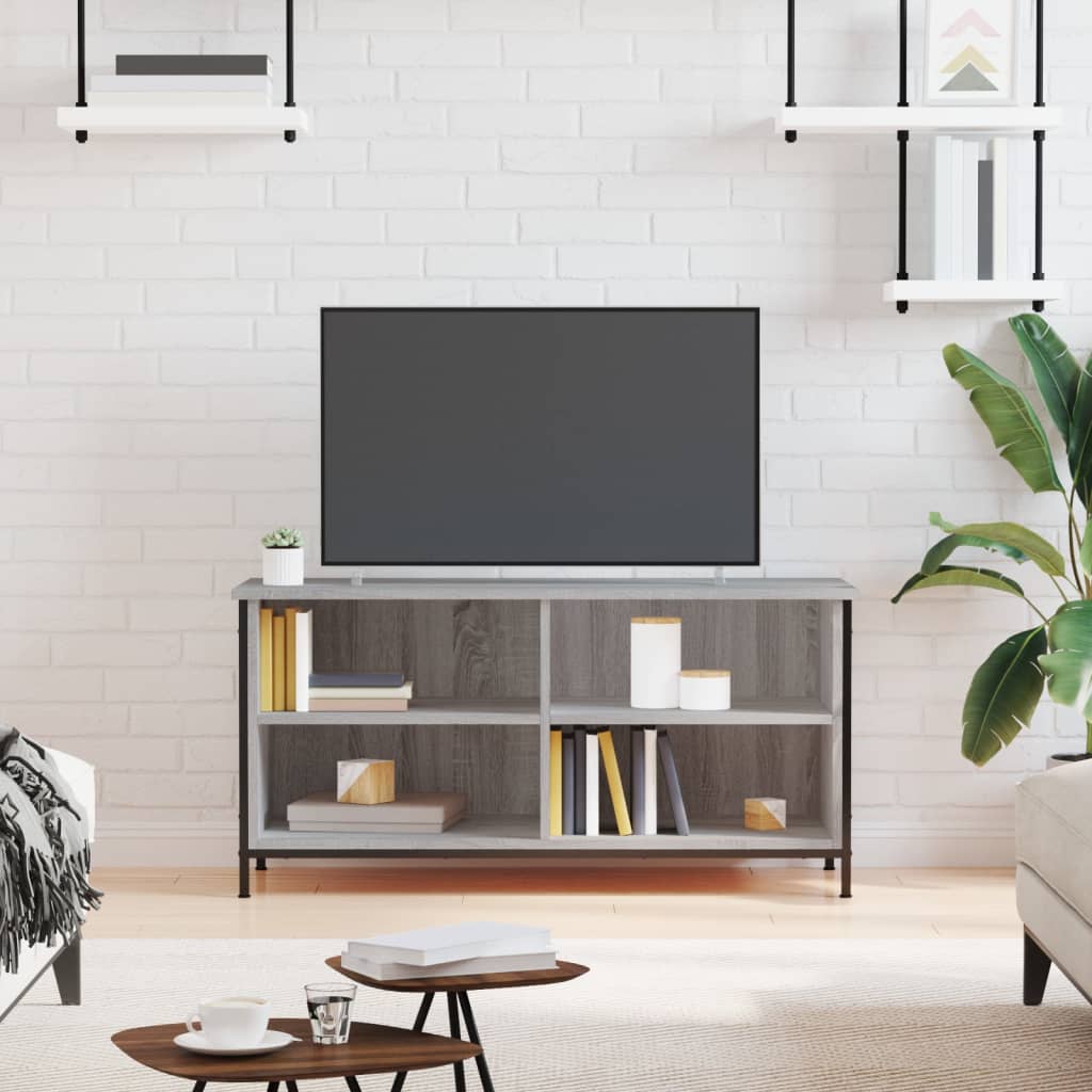 Meuble TV Sonoma gris 100x40x50 cm Bois d'ingénierie - XIOS