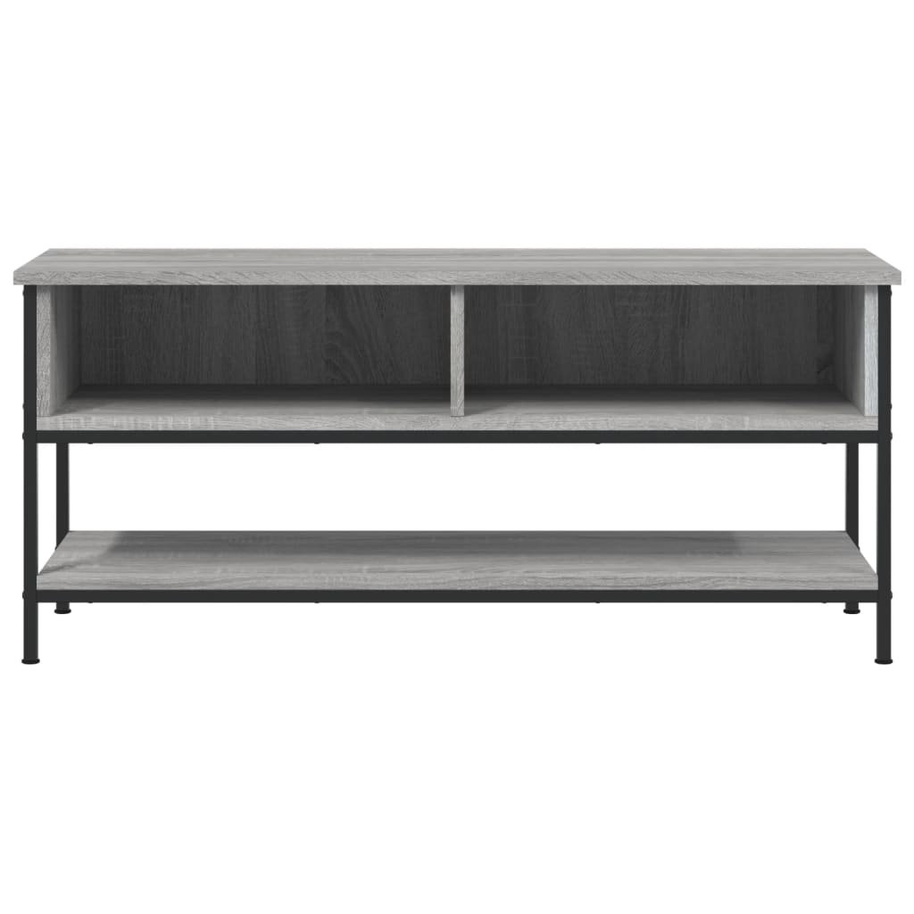 Meuble TV sonoma gris 100x35x45 cm bois d'ingénierie - XIOS