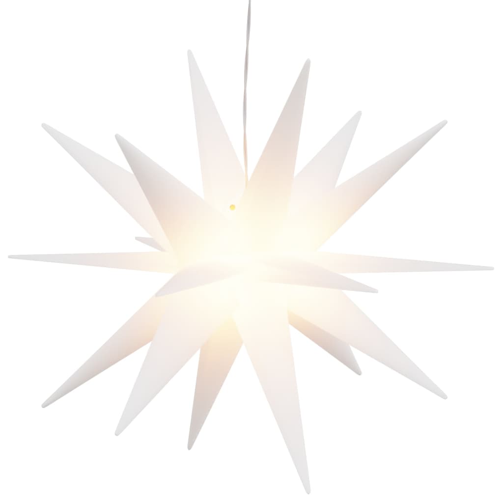 Lumières de Noël avec LED 3 pcs pliable blanc 43 cm - XIOS