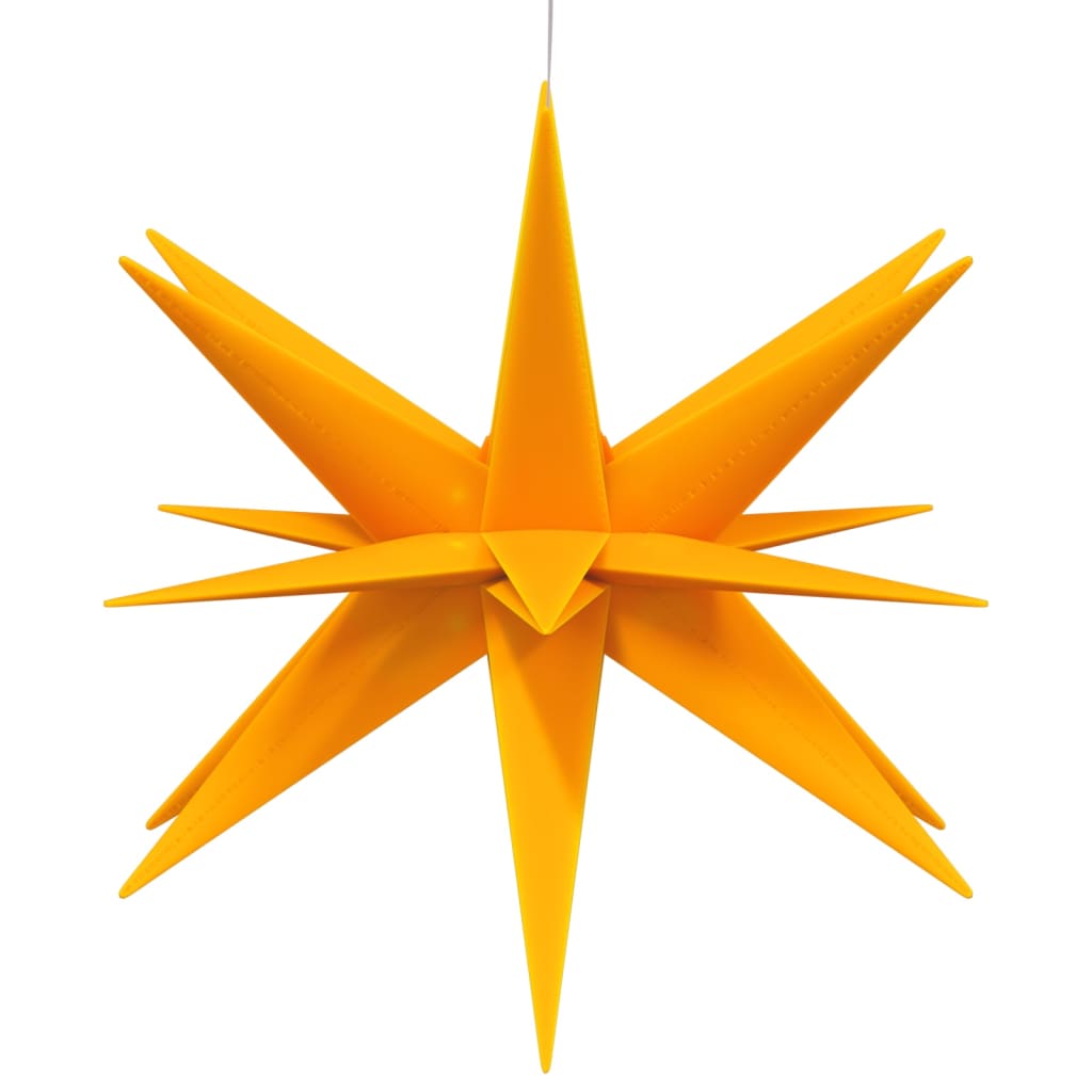 Lumières de Noël avec LED 3 pcs pliable jaune 43 cm - XIOS