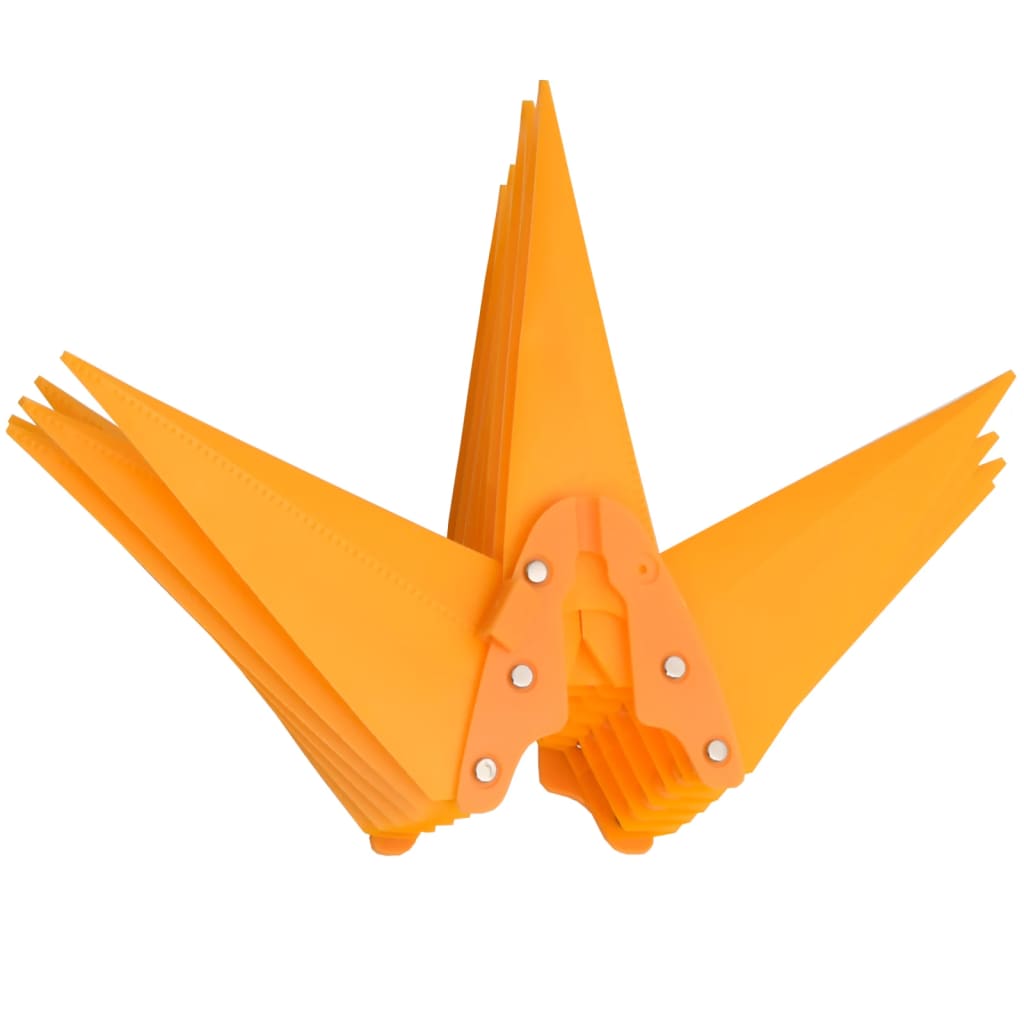 Lumières de Noël avec LED 3 pcs pliable jaune 57 cm - XIOS