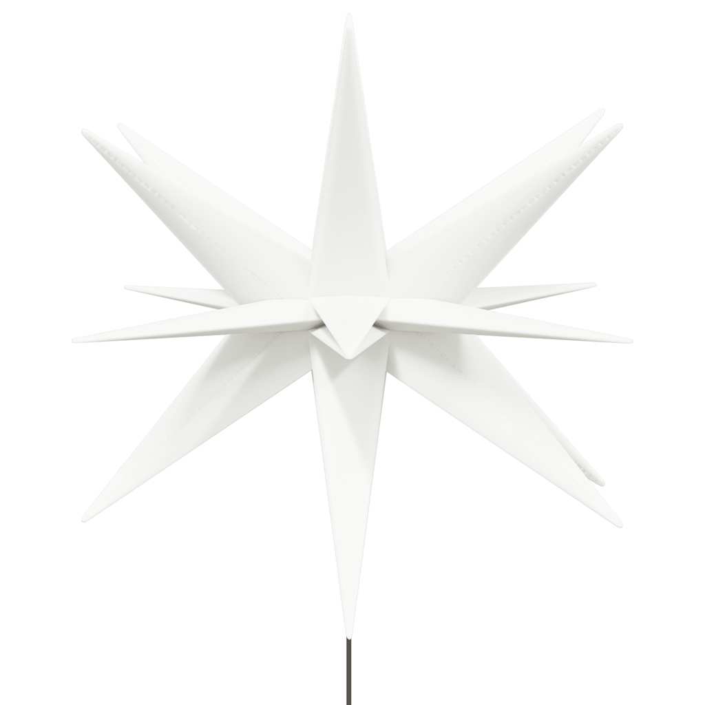 Lumières de Noël avec piquets 3 pcs LED pliable blanc 57 cm - XIOS