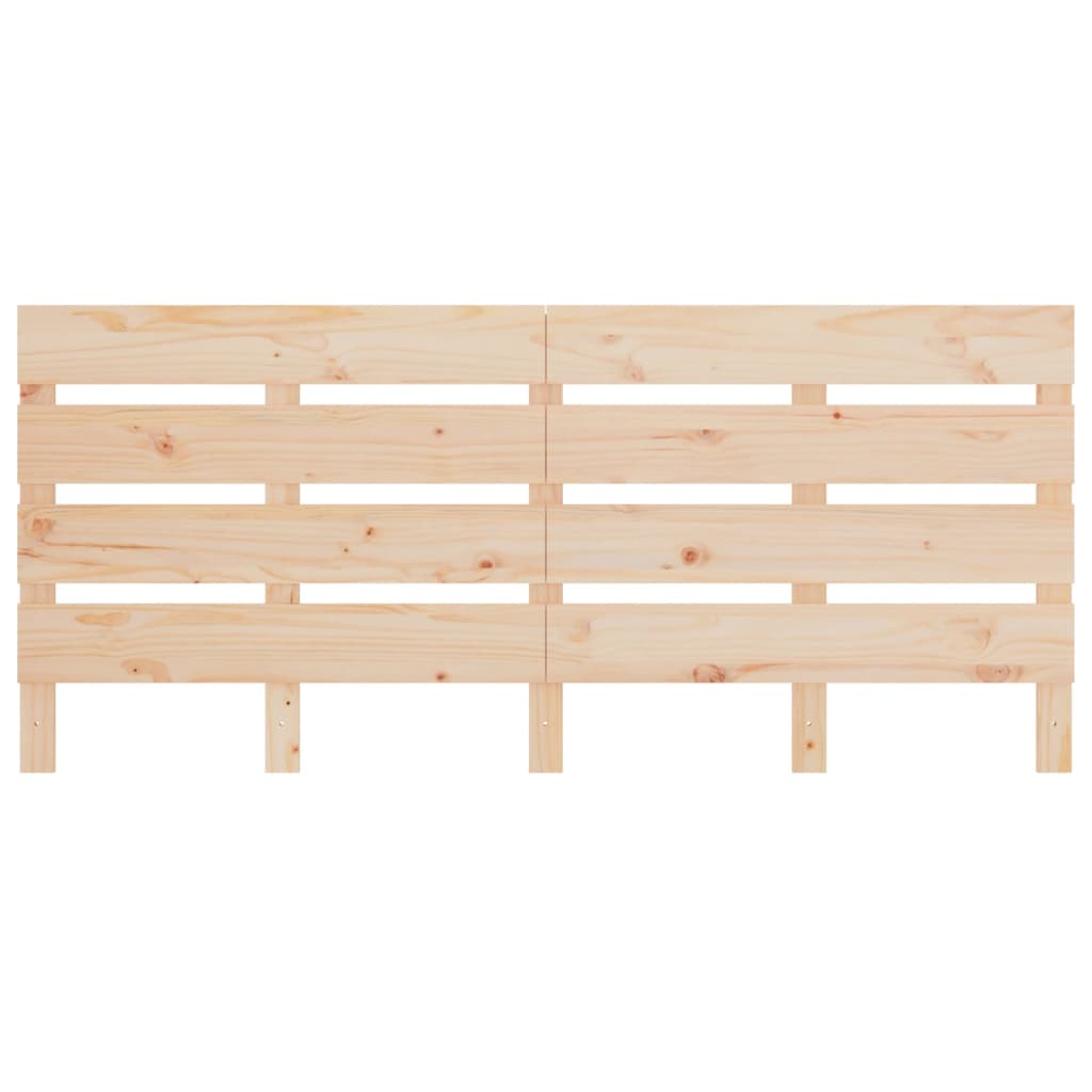 Cadre de lit sans matelas 140x190 cm bois de pin massif - XIOS
