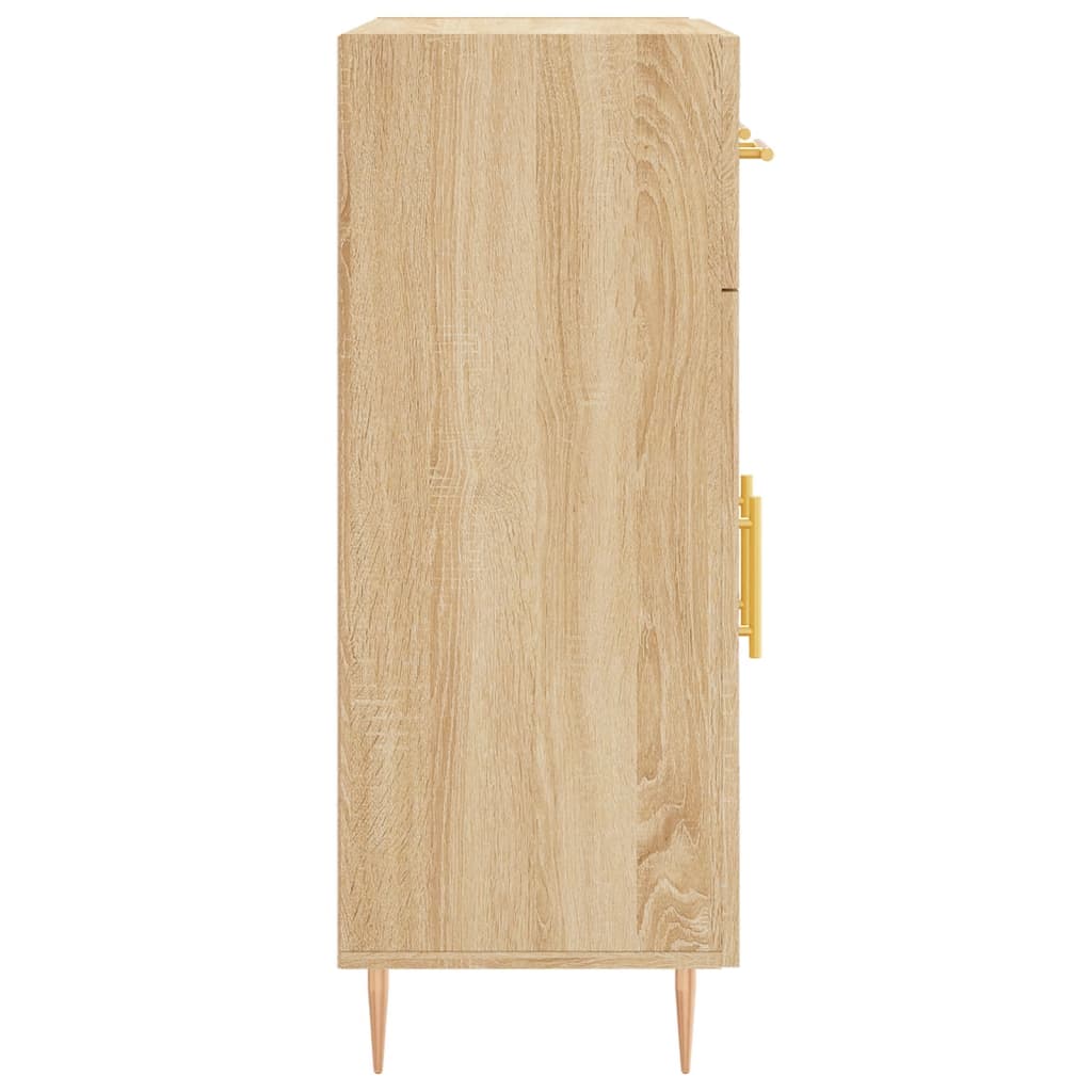 Buffet chêne sonoma 69,5x34x90 cm bois d'ingénierie - XIOS