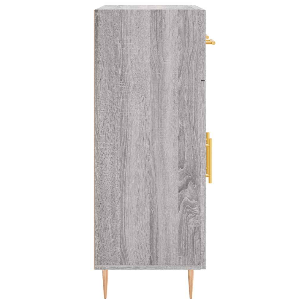 Buffet sonoma gris 69,5x34x90 cm bois d'ingénierie - XIOS