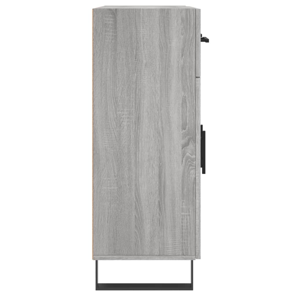 Buffet sonoma gris 69,5x34x90 cm bois d'ingénierie - XIOS