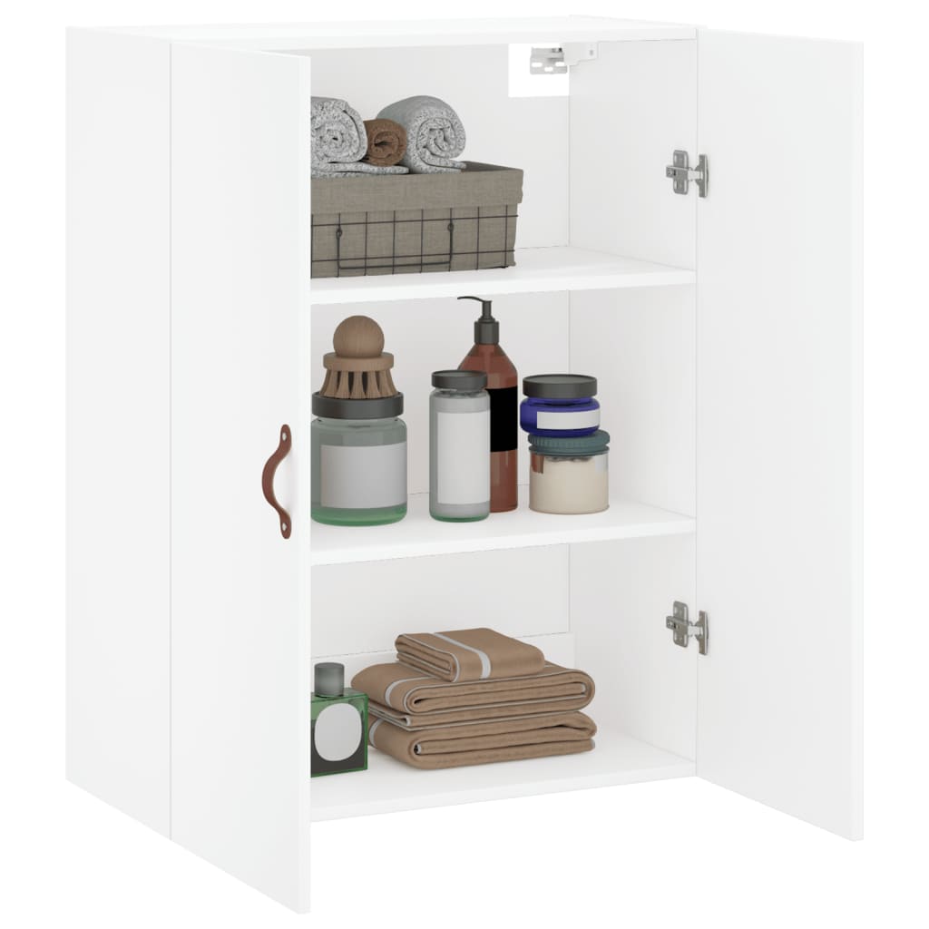 Armoire murale blanc 69,5x34x90 cm - XIOS