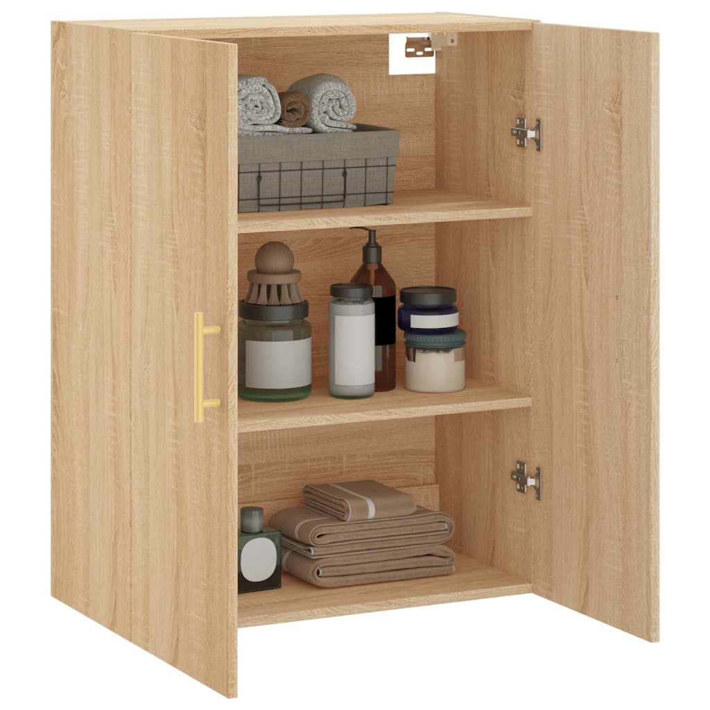 Armoire murale chêne sonoma 69,5x34x90 cm - XIOS