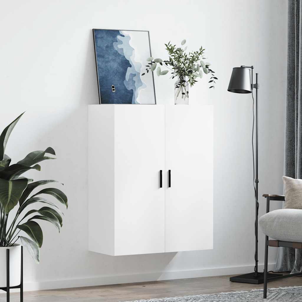 Armoire murale blanc 69,5x34x90 cm - XIOS