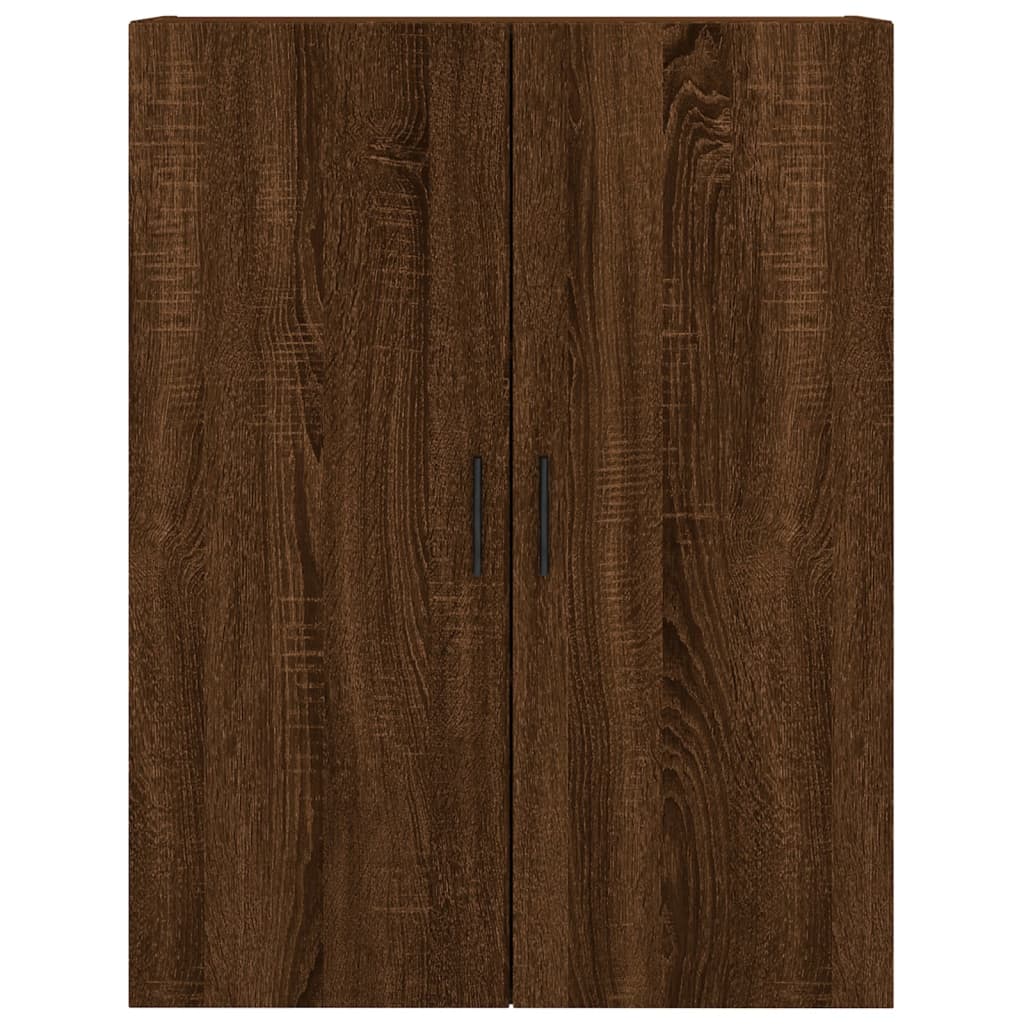 Armoire murale chêne marron 69,5x34x90 cm - XIOS