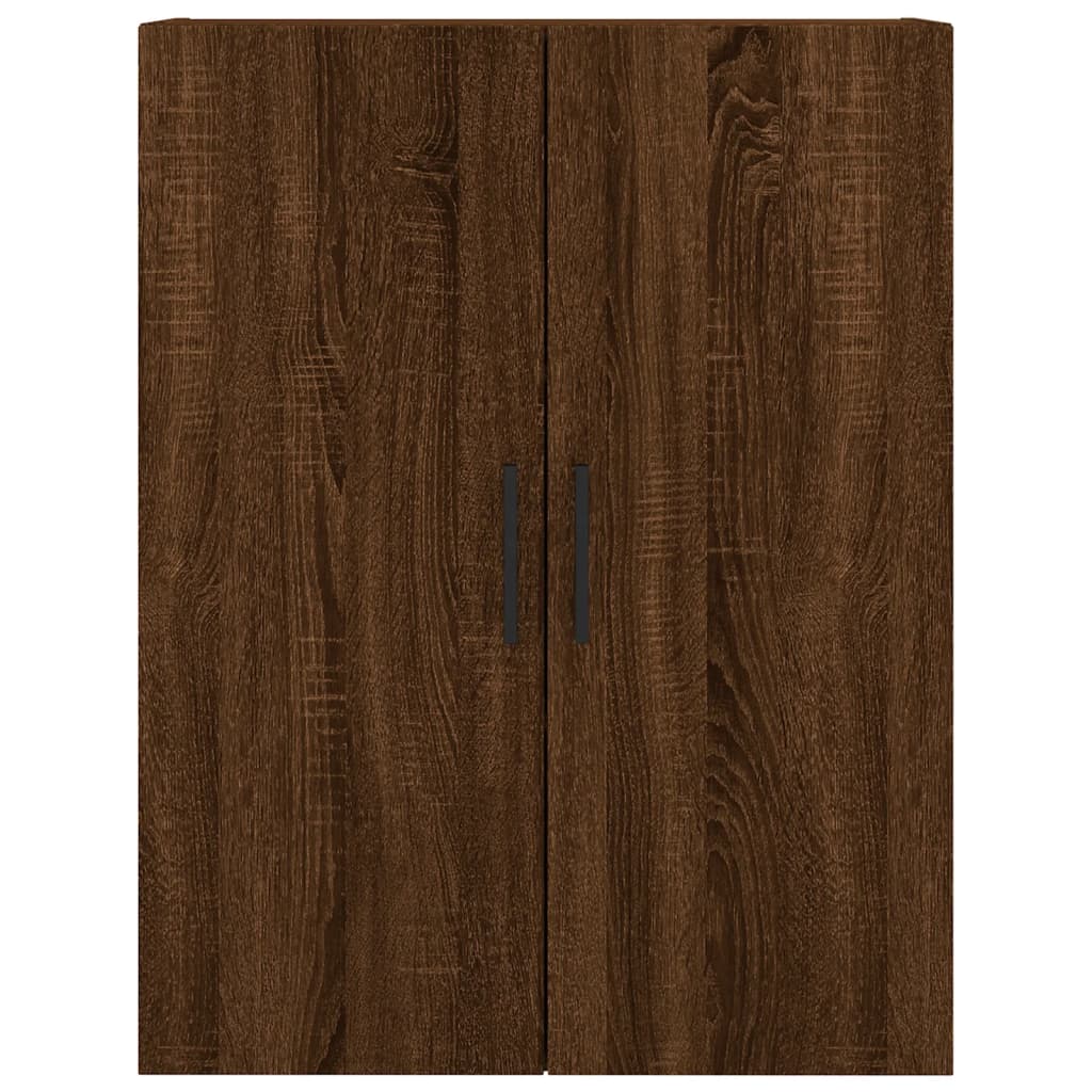 Armoire murale chêne marron 69,5x34x90 cm - XIOS