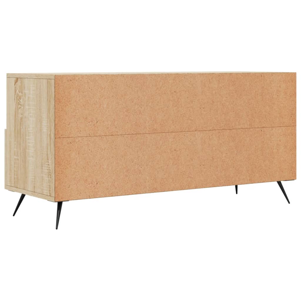 Meuble TV chêne sonoma 102x36x50 cm bois d'ingénierie - XIOS