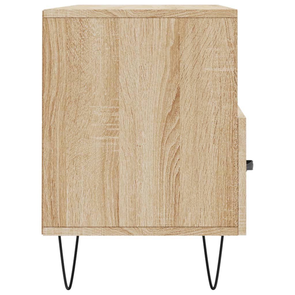 Meuble TV chêne sonoma 102x36x50 cm bois d'ingénierie - XIOS