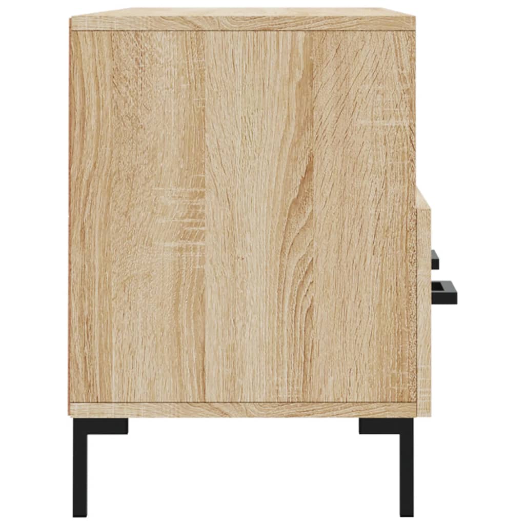 Meuble TV chêne sonoma 102x36x50 cm bois d'ingénierie - XIOS