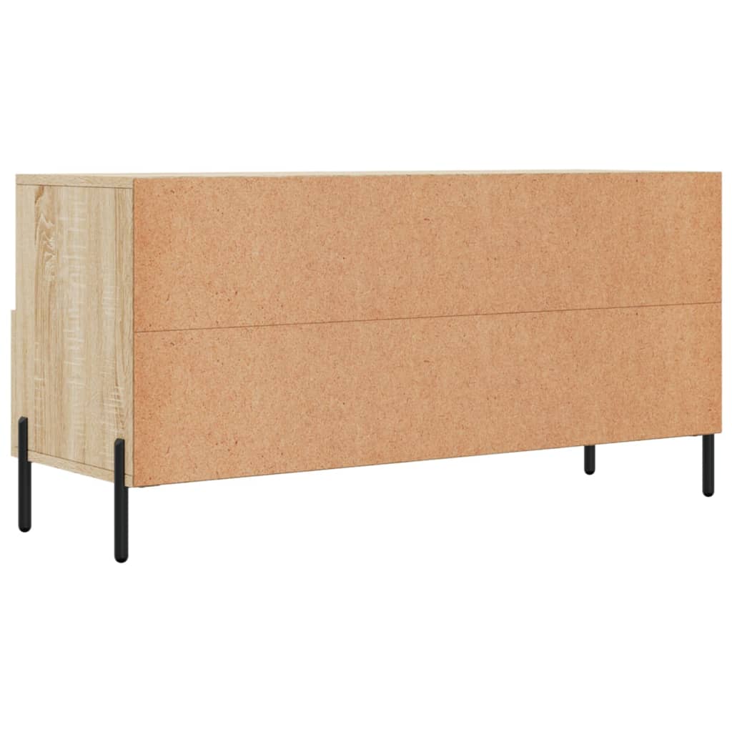 Meuble TV chêne sonoma 102x36x50 cm bois d'ingénierie - XIOS