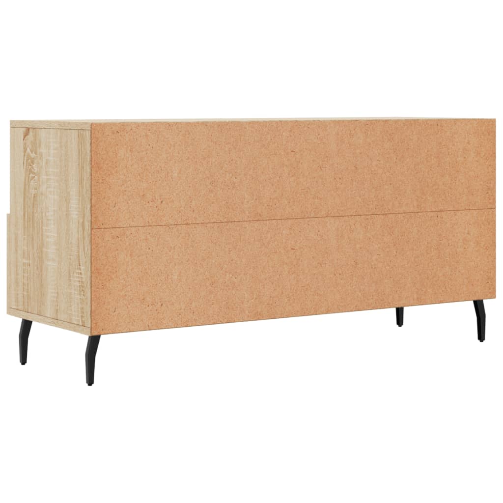 Meuble TV chêne sonoma 102x36x50 cm bois d'ingénierie - XIOS