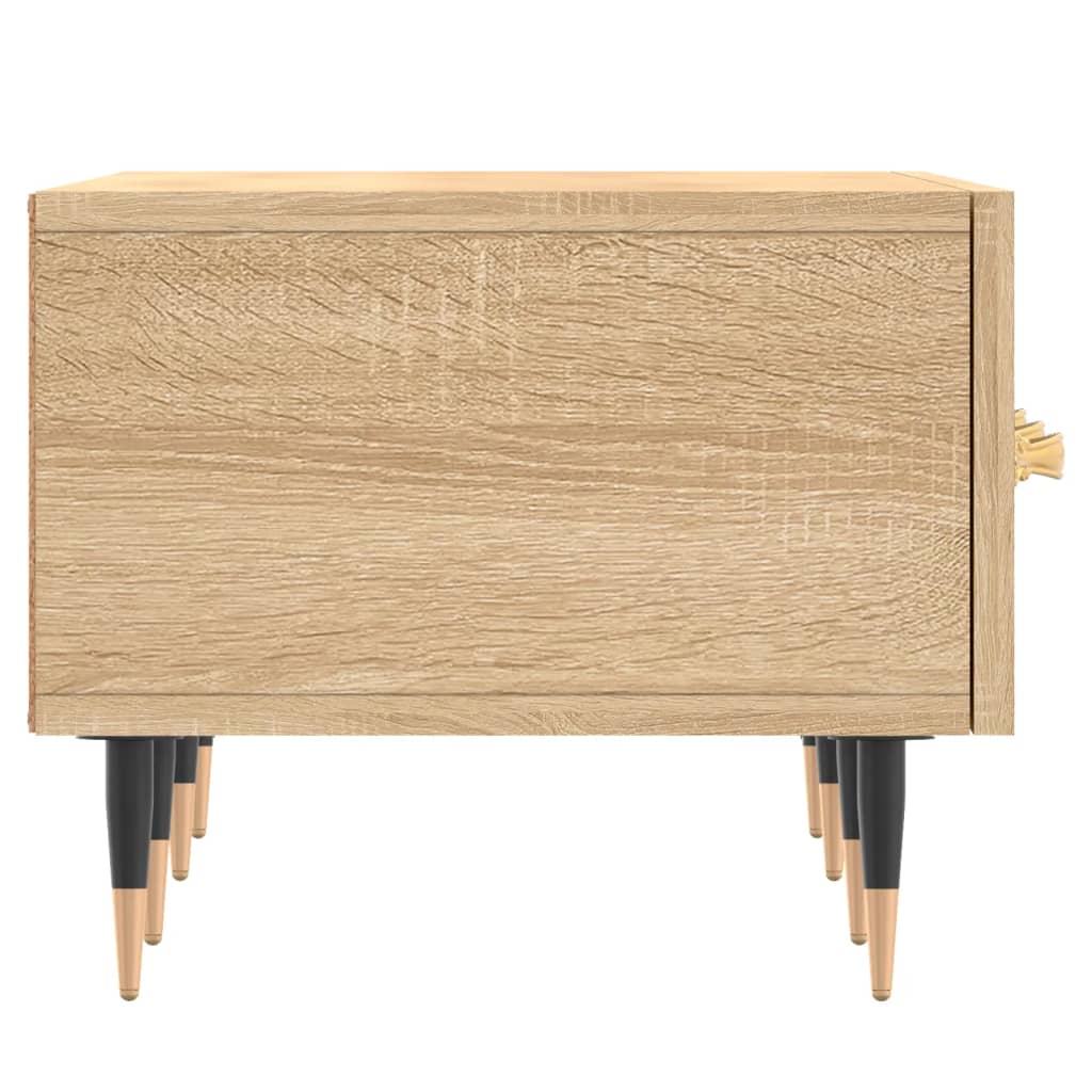 Meuble TV chêne sonoma 150x36x30 cm bois d'ingénierie - XIOS