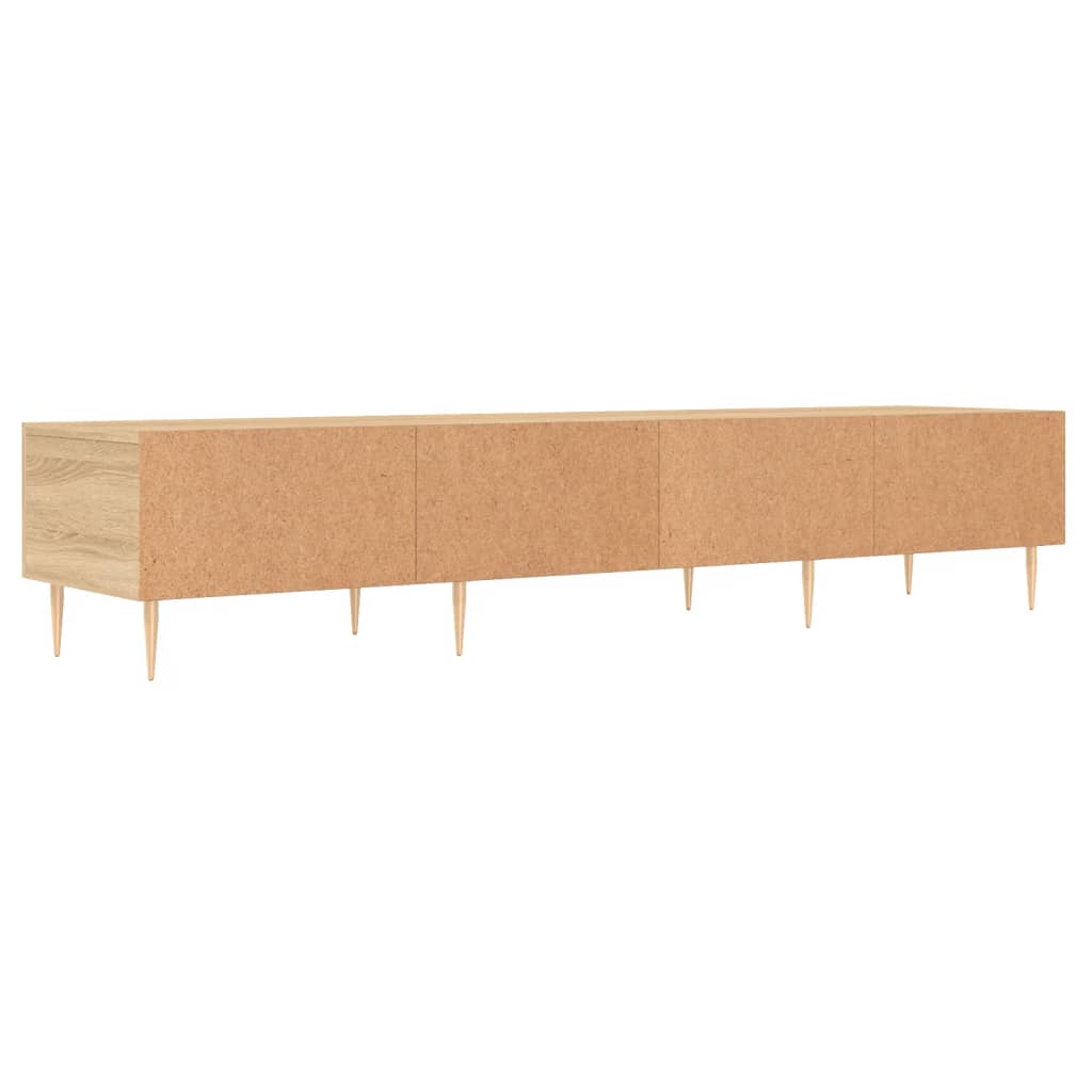 Meuble TV chêne sonoma 150x36x30 cm bois d'ingénierie - XIOS