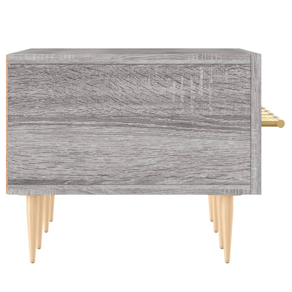 Meuble TV sonoma gris 150x36x30 cm bois d'ingénierie - XIOS