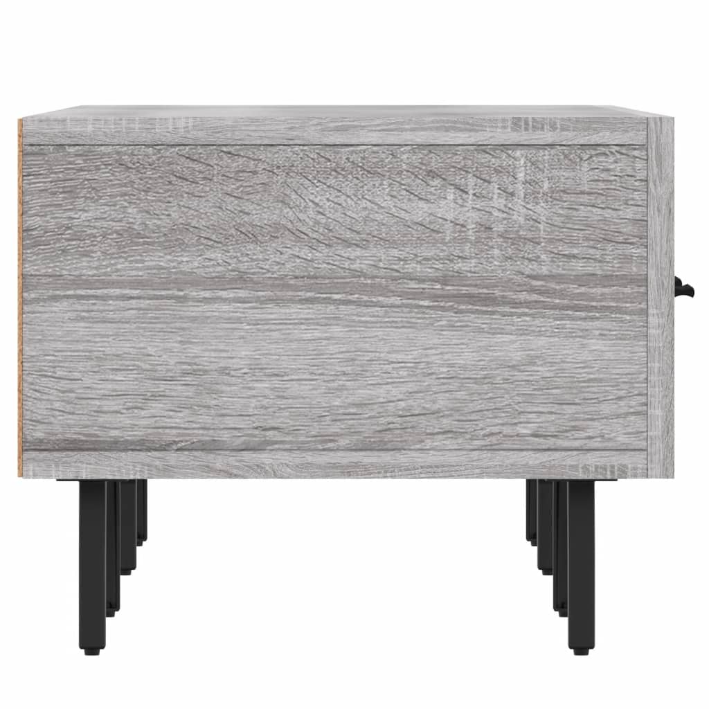 Meuble TV sonoma gris 150x36x30 cm bois d'ingénierie - XIOS