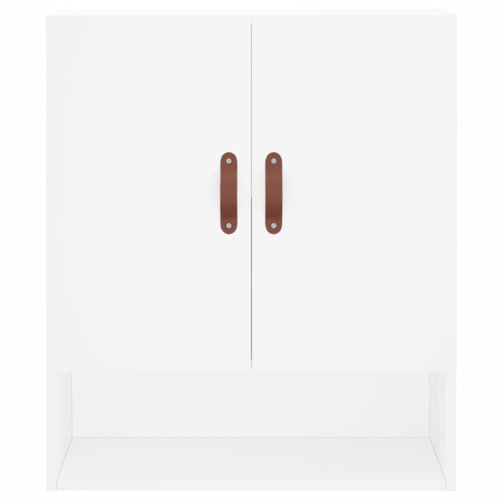Armoire murale blanc 60x31x70 cm bois d'ingénierie