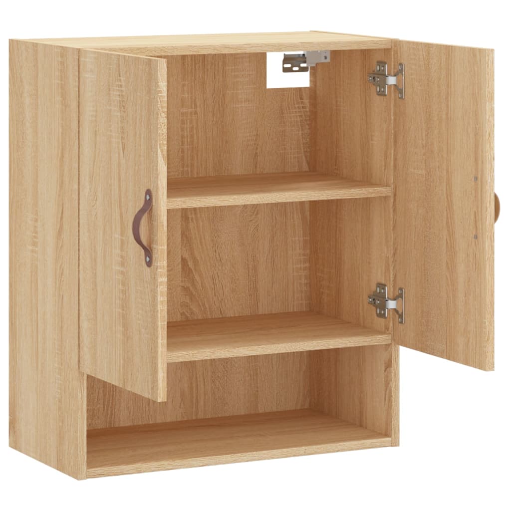 Armoire murale chêne sonoma 60x31x70 cm bois d'ingénierie