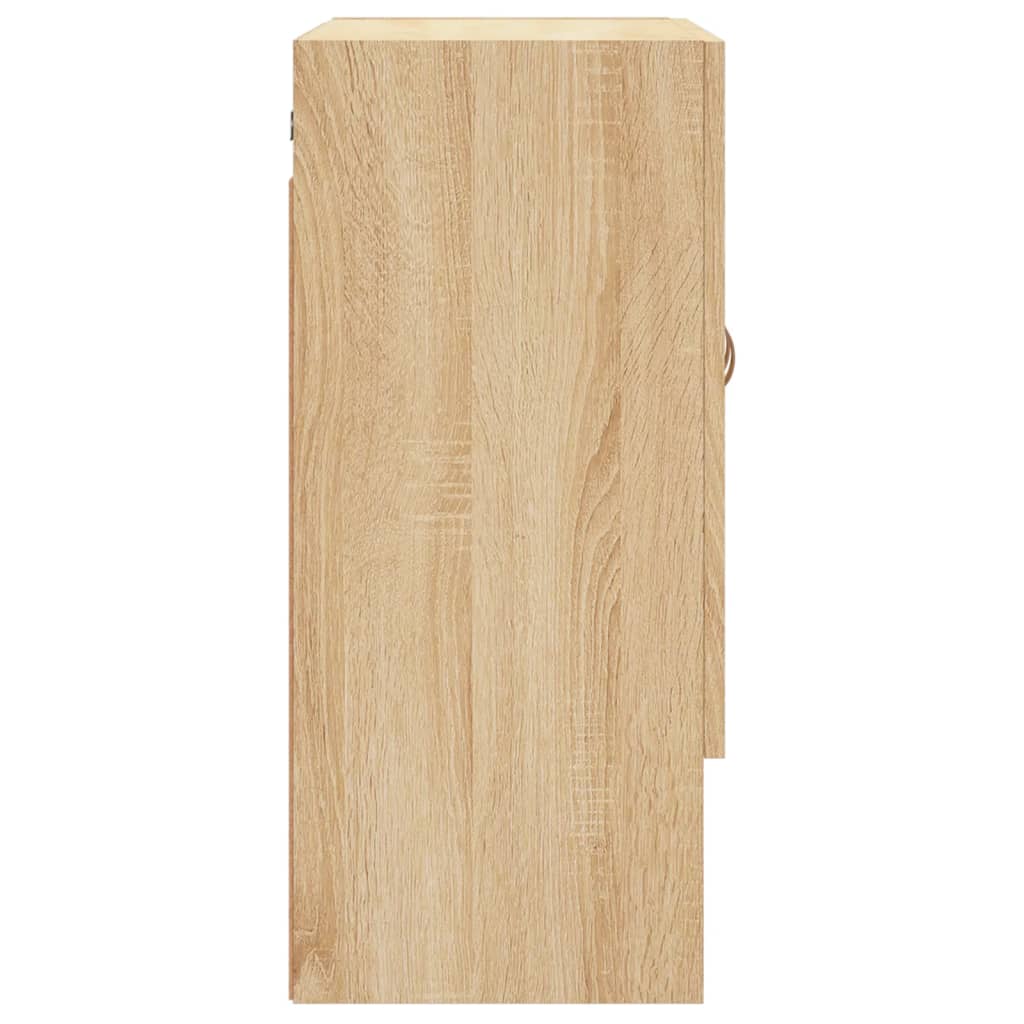 Armoire murale chêne sonoma 60x31x70 cm bois d'ingénierie