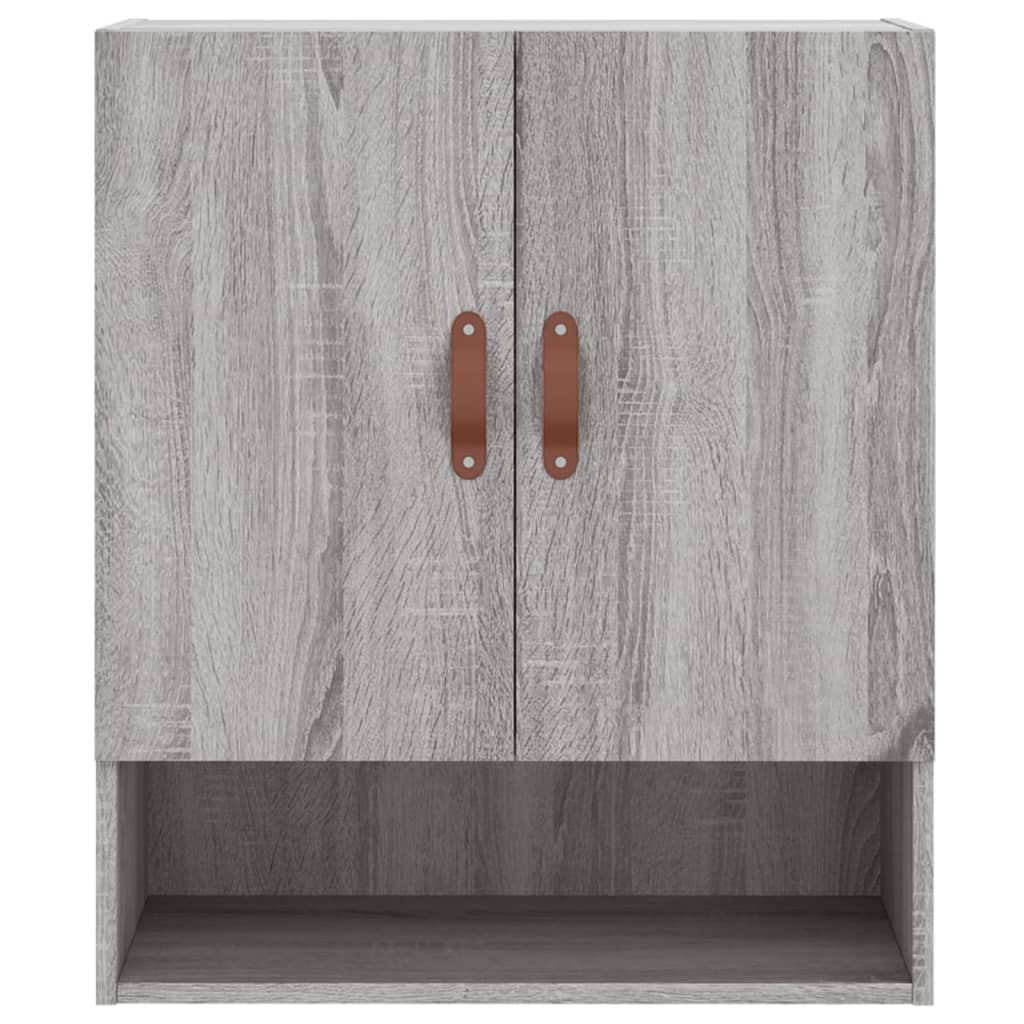 Armoire murale sonoma gris 60x31x70 cm bois d'ingénierie