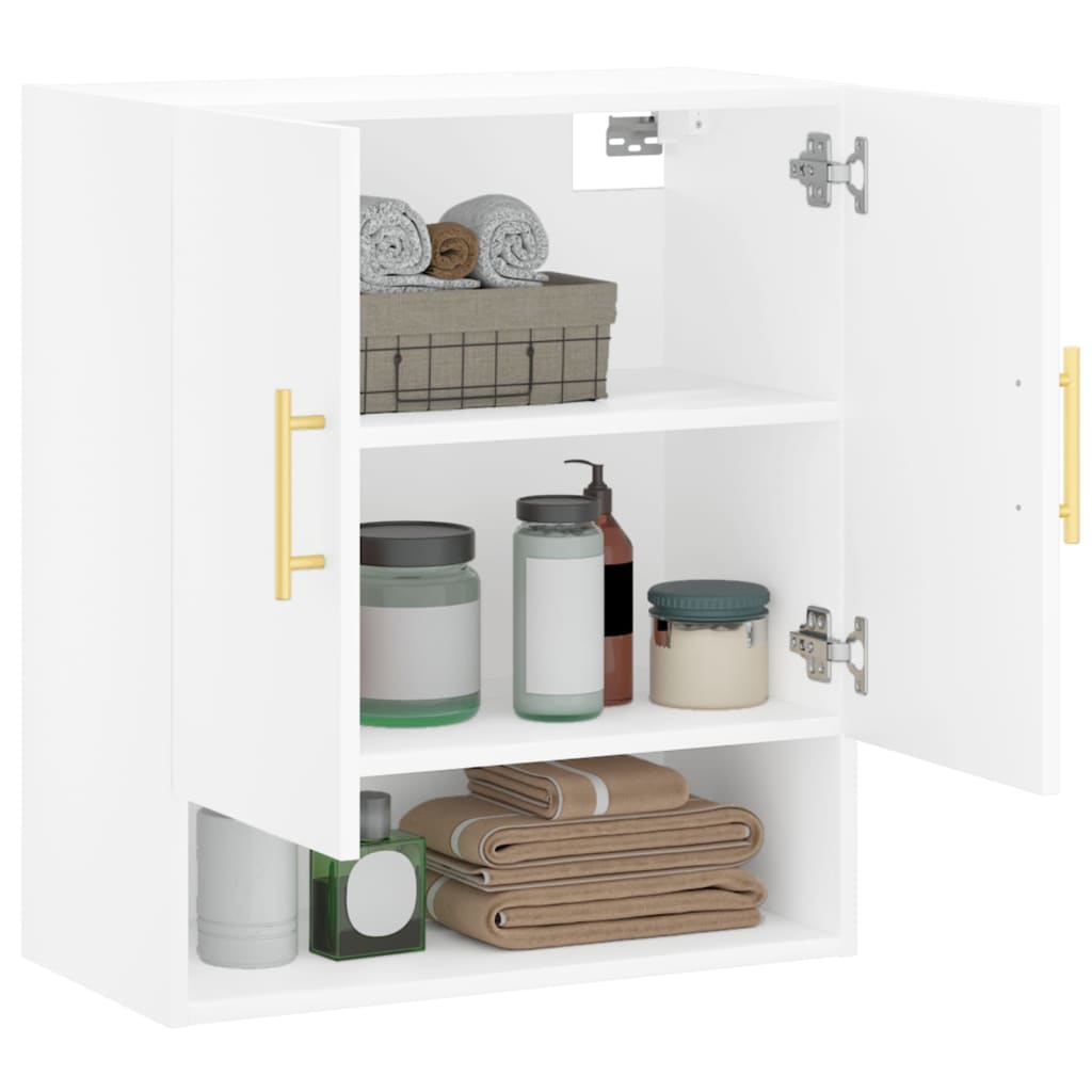 Armoire murale blanc 60x31x70 cm bois d'ingénierie - XIOS