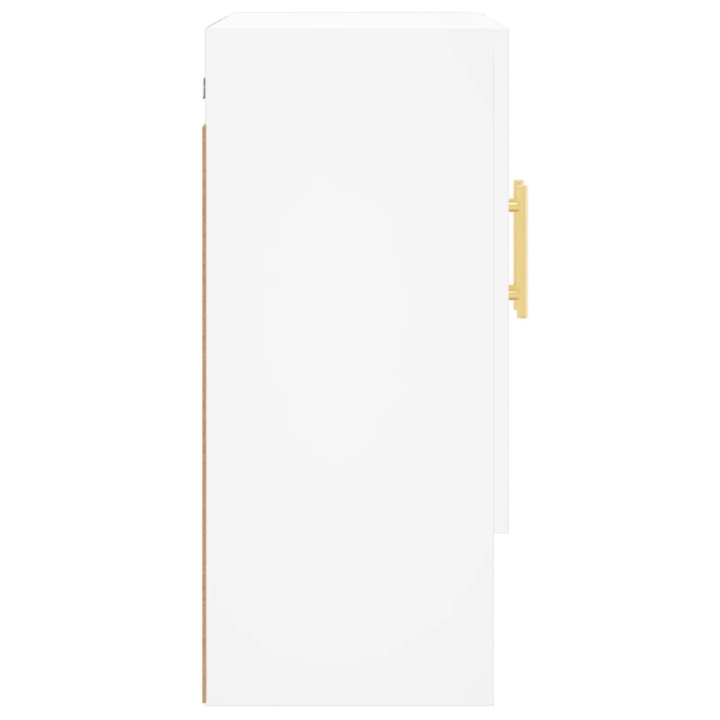 Armoire murale blanc 60x31x70 cm bois d'ingénierie - XIOS