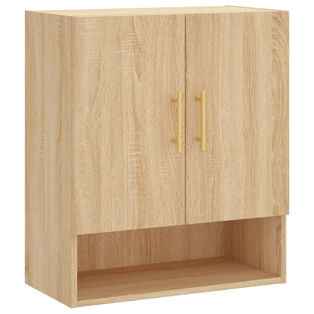 Armoire murale chêne sonoma 60x31x70 cm bois d'ingénierie