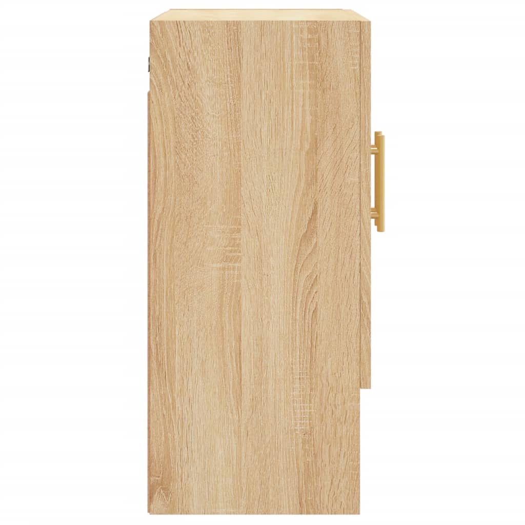 Armoire murale chêne sonoma 60x31x70 cm bois d'ingénierie