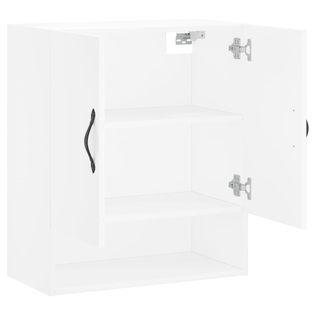 Armoire murale blanc 60x31x70 cm bois d'ingénierie