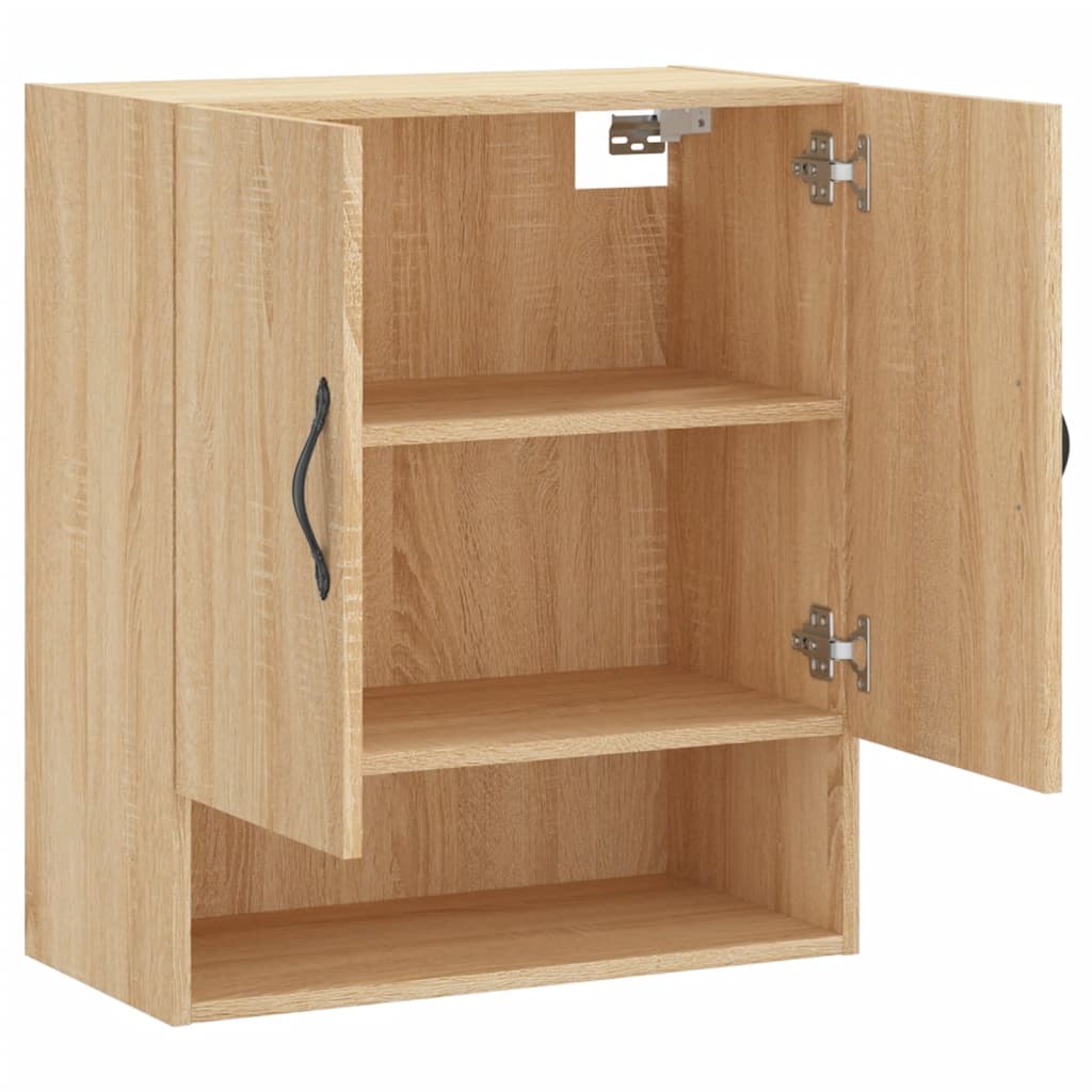 Armoire murale chêne sonoma 60x31x70 cm bois d'ingénierie