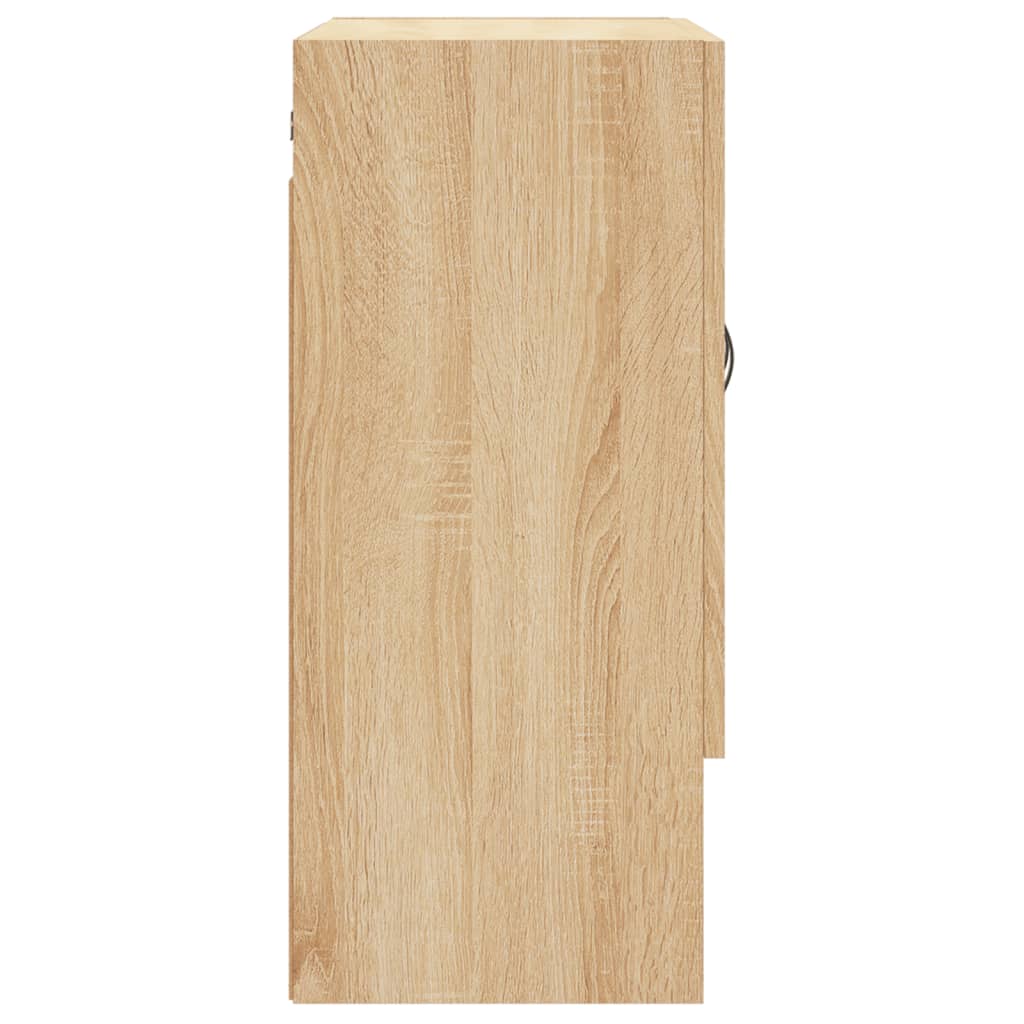 Armoire murale chêne sonoma 60x31x70 cm bois d'ingénierie
