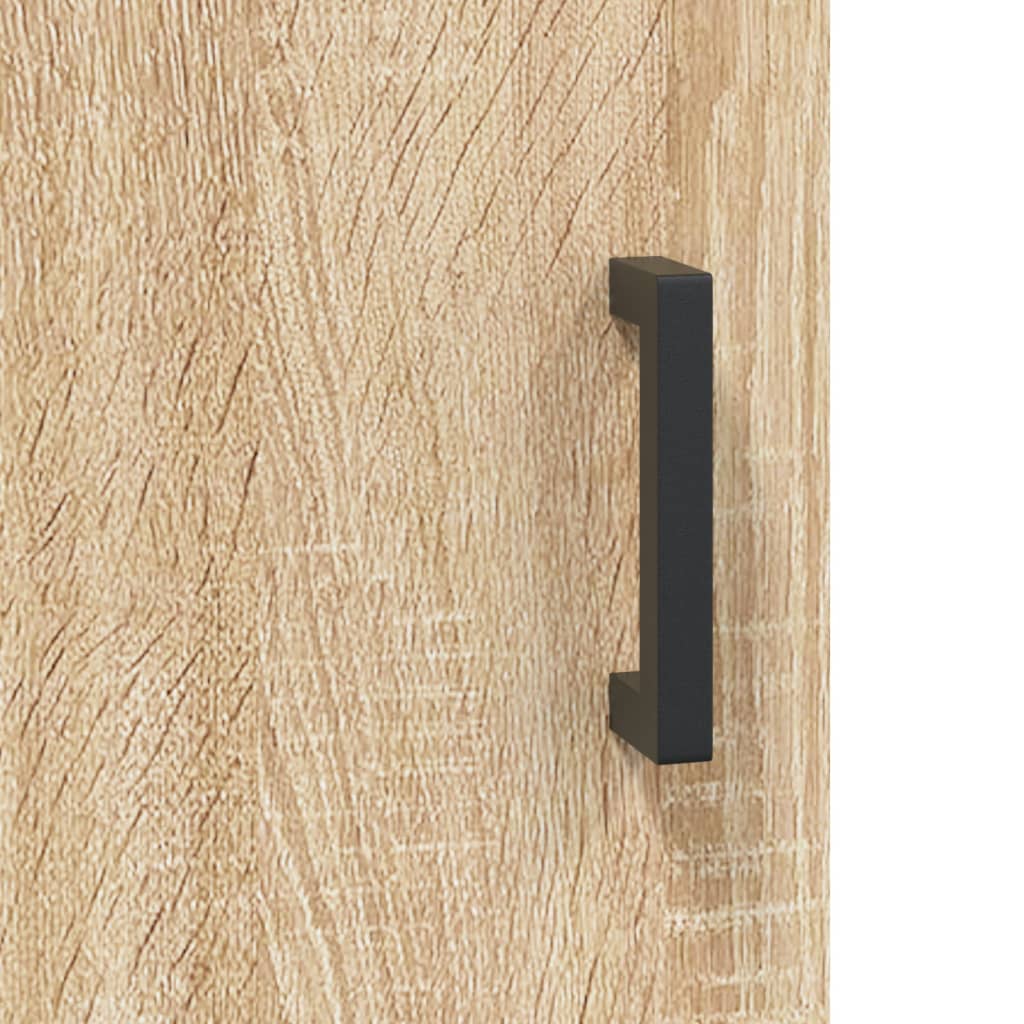 Armoire murale chêne sonoma 60x31x70 cm bois d'ingénierie